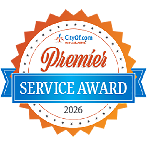 CityOf.com Premier Service Award - 2026